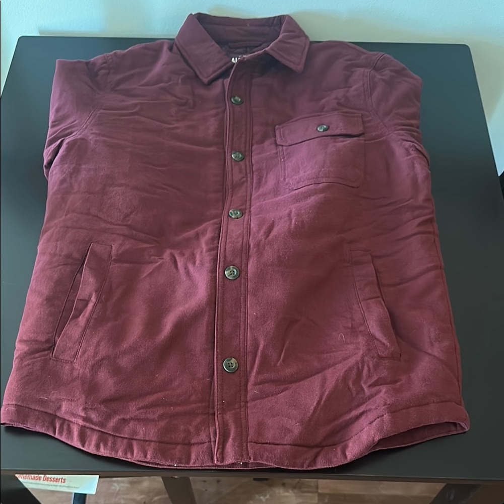 Men's Burgundy Jacket